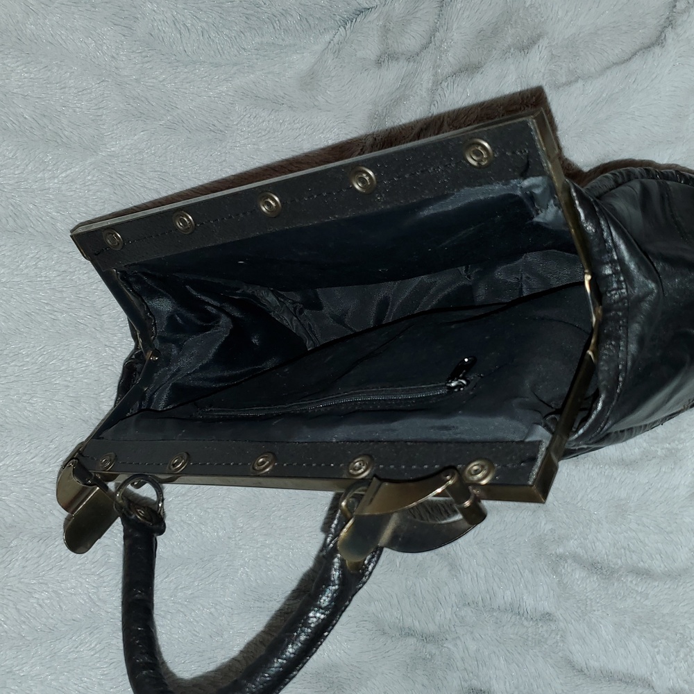 Vintage Patchwork Handbag - image 9